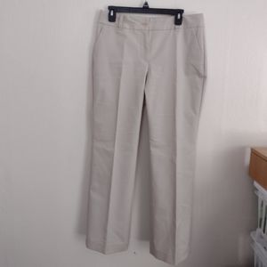 Talbots Petites Heritage Khaki Straight Leg Pants Size 10p Like New